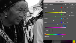 How to Convert Color Photos to Black & White in Photoshop CS6