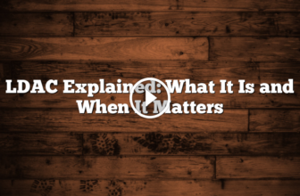 What It Is and When It Matters