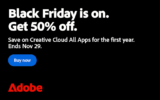 Adobe’s Amazing Black Friday 2024 Creative Cloud Deal Continues